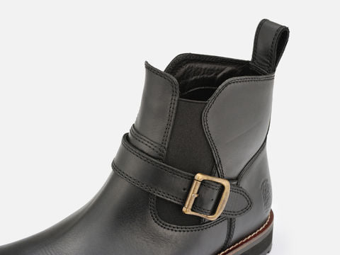 HBS-008 Side Gore Boots Black 27.0cm