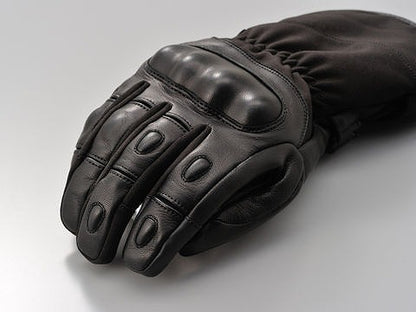HBG-078 Combination Long Winter Gloves Black L