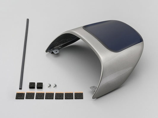 Single Seat Cowl Blue/Silver Metallic HAWK11