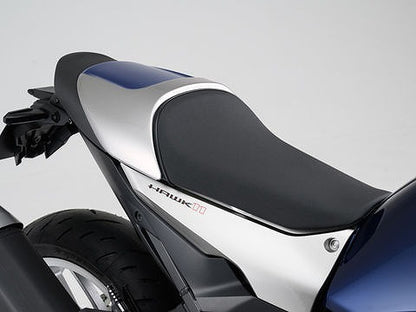 Single Seat Cowl Blue/Silver Metallic HAWK11