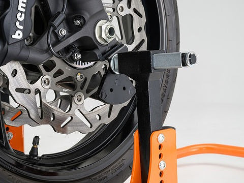 フロントフォークスタンド – バイクマン