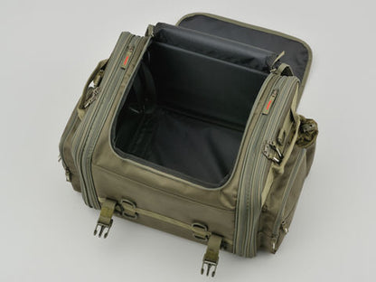 ヘンリービギンズ DH-764 ツーリングシートバッグベーシック グリーン Lサイズ 44～60L 3.3kg
