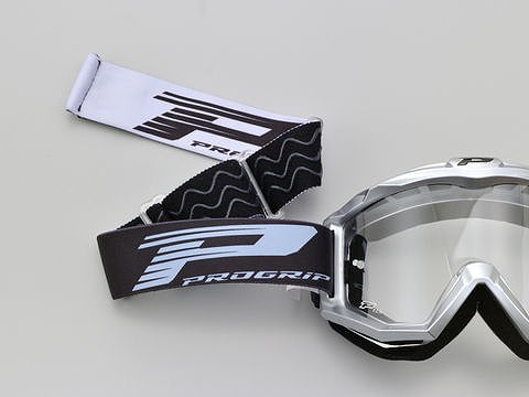 PROGRIP プログリップ 3201レースラインゴーグル シルバー