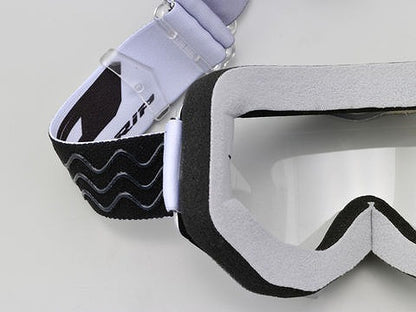 PROGRIP プログリップ 3201レースラインゴーグル シルバー