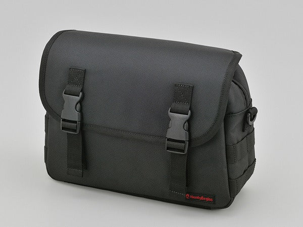 HB ヘンリービギンズ DHS-23 サドルバッグ ブラック 6L
