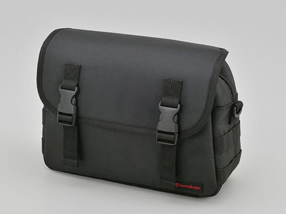 HB ヘンリービギンズ DHS-23 サドルバッグ ブラック 6L