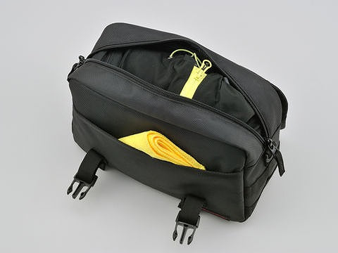 HB ヘンリービギンズ DHS-23 サドルバッグ ブラック 6L