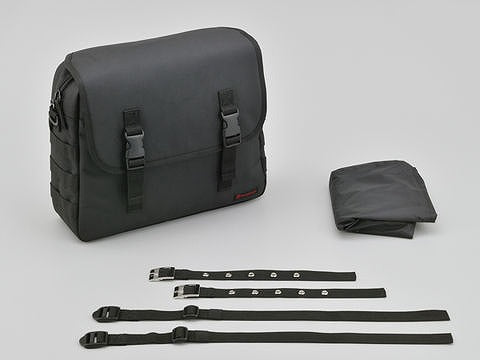 HB ヘンリービギンズ DHS-25 サドルバッグ ブラック 10L