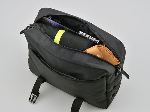 HB ヘンリービギンズ DHS-25 サドルバッグ ブラック 10L