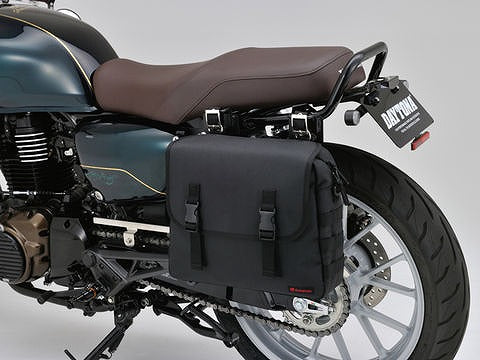 HB ヘンリービギンズ DHS-25 サドルバッグ ブラック 10L