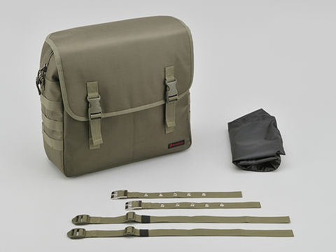 HB ヘンリービギンズ DHS-26 サドルバッグ グリーン 15L