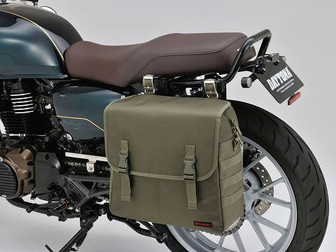 HB ヘンリービギンズ DHS-26 サドルバッグ グリーン 15L