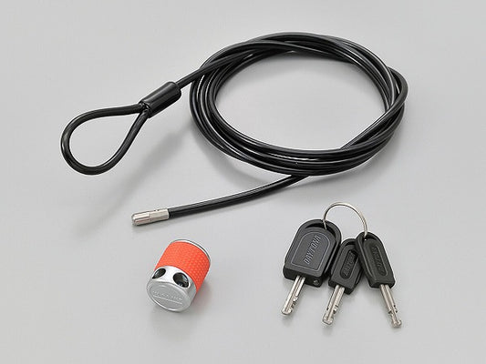 ストロンガーケーブルロック レッド