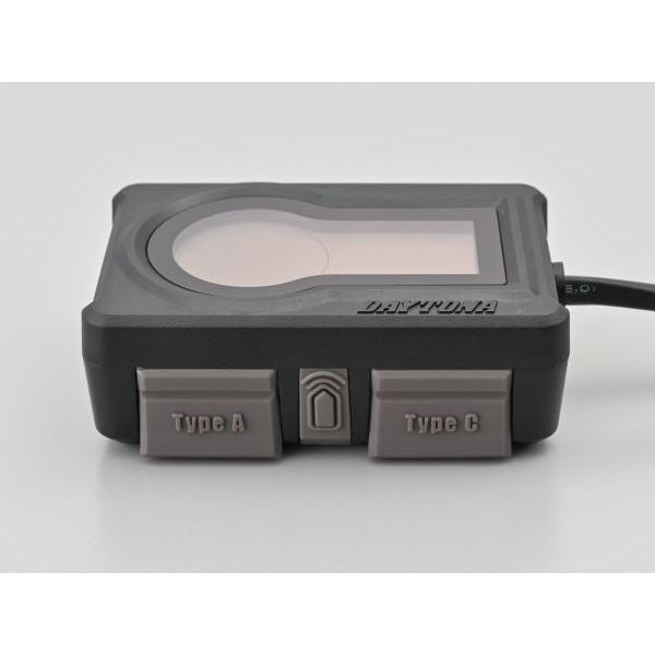 マルチメーター＆USB電源 Type-A+Type-C