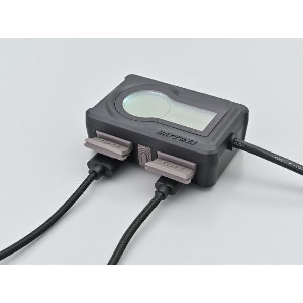 マルチメーター＆USB電源 Type-A+Type-C