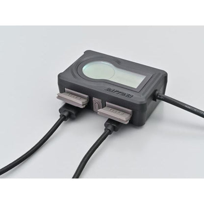 マルチメーター＆USB電源 Type-A+Type-C