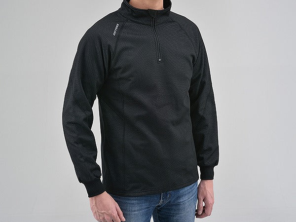 DI-001FA 防風防寒インナーシャツ ブラック M