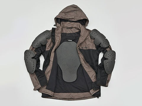 DJ-001 フィールドメッシュジャケット ブラウン L