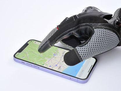 DG-003 カーボンメッシュグローブ グレー S