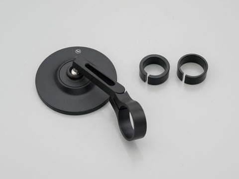 ハイサイダー コネロ XS バーエンドミラー マットブラック 左右共通 1個入り