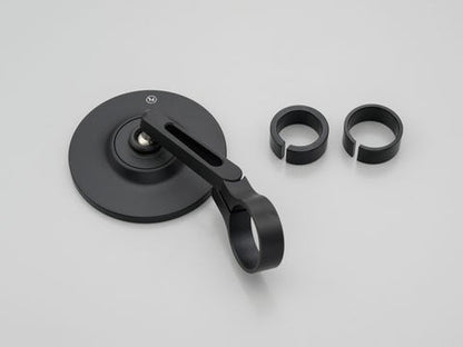 ハイサイダー コネロ XS バーエンドミラー マットブラック 左右共通 1個入り