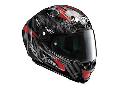 NOLAN X-lite X-803RS ULTRA CARBON DECEPTION ヘルメット レッド/76 M