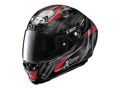 NOLAN X-lite X-803RS ULTRA CARBON DECEPTION ヘルメット レッド/76 L