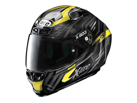 NOLAN X-lite X-803RS ULTRA CARBON DECEPTION ヘルメット イエロー/78 M