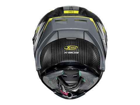 NOLAN X-lite X-803RS ULTRA CARBON SKYWARP ヘルメット イエロー/50 M