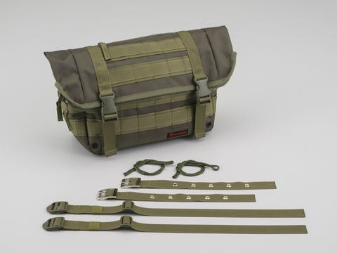 DHS-33 サドルバッグWR グリーン 6L 防水