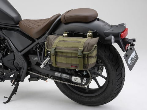 DHS-33 サドルバッグWR グリーン 6L 防水