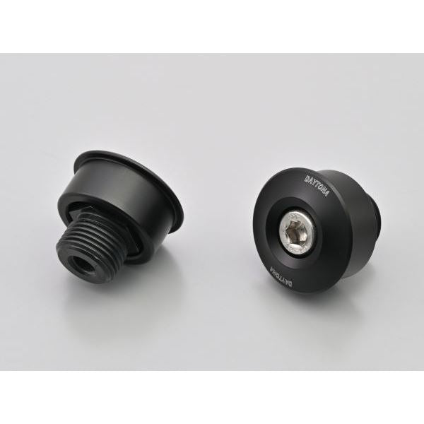 バーエンドミラーアダプター ブラック X350/500 左右2個セット