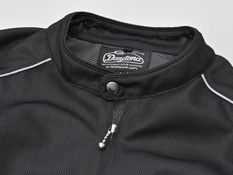 DJ-003 Mesh Single Riders Jacket Black S