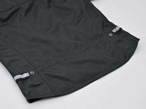 DJ-003 Mesh Single Riders Jacket Gray L
