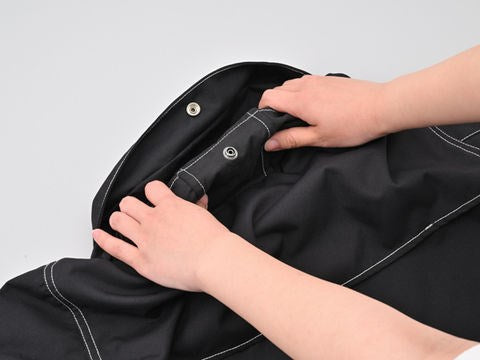 DJ-002 エアインテークパーカー ブラック S