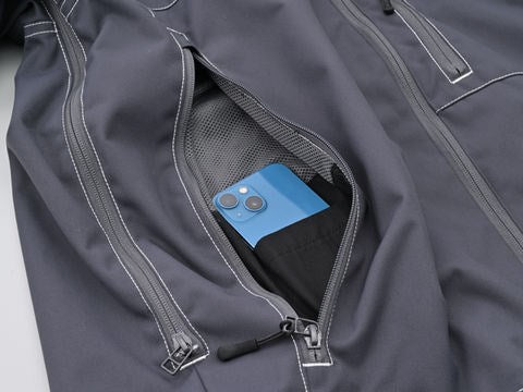 DJ-002 Air Intake Parka Gray L