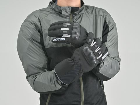 AW防水ロンググローブ グレー