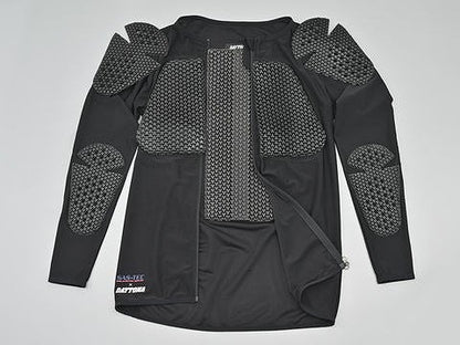 DP-002 ストレッチスリムフィットインナープロテクター フルメッシュ ブラック M
