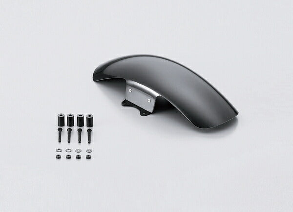 Short Front Fender (FRP Black Gel) TW200/E