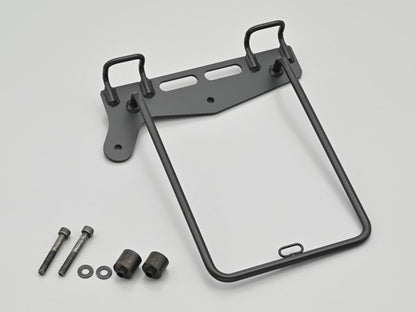 サドルバッグサポート ベルトループ一体型 マットブラック 左側用 エリミネーター/SE