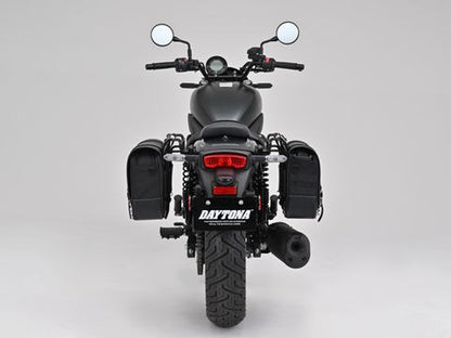 サドルバッグサポート ベルトループ一体型 マットブラック 左側用 エリミネーター/SE