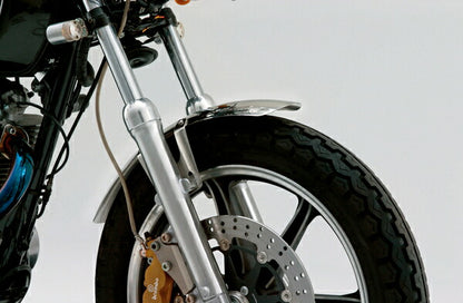 Stainless Short Front Fender / SR400/500 (78-05)