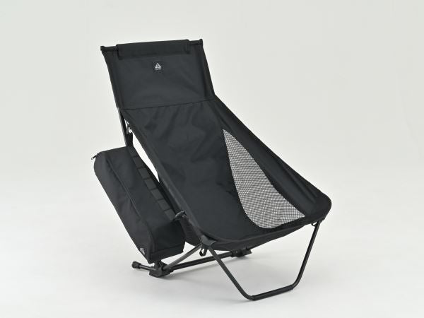 ハイバックローチェアMIL ブラック 約H740×W550×D600(mm)
