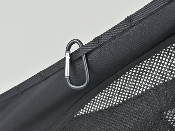 ハイバックローチェアMIL ブラック 約H740×W550×D600(mm)