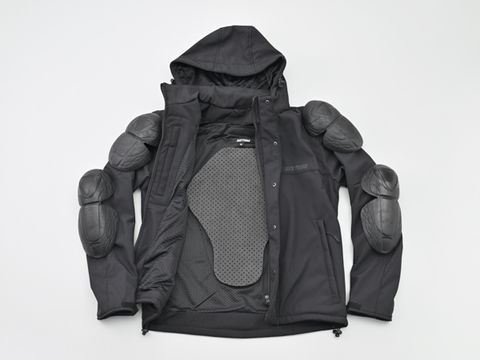 ソフトシェルジャケット ブラック