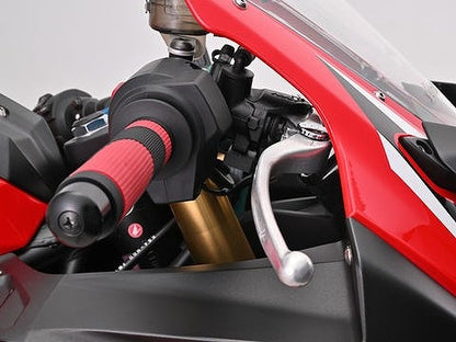 NISSIN ラジアルブレーキマスターシリンダー スモークタンク 本体/ブラック レバー/シルバー 縦型5/8