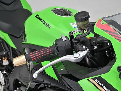 NISSIN ラジアルブレーキマスターシリンダー スモークタンク 本体/ブラック レバー/シルバー 縦型5/8