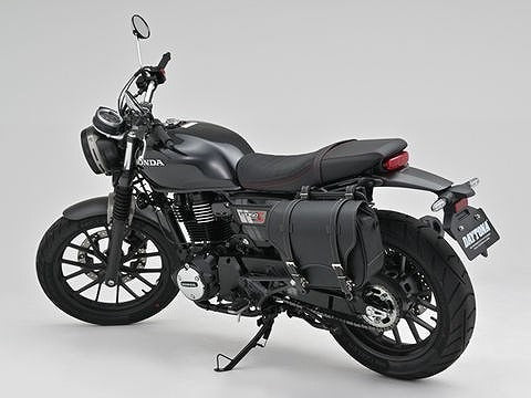 DHS-36 サドルバッグ トラぺ/プレーン ブラック H270×W360×D120mm 12L