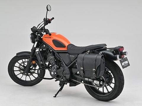 DHS-36 サドルバッグ トラぺ/プレーン ブラック H270×W360×D120mm 12L