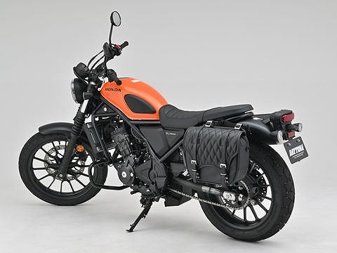 DHS-37 サドルバッグ トラぺ/ダイヤ ブラック H270×W360×D120mm 12L